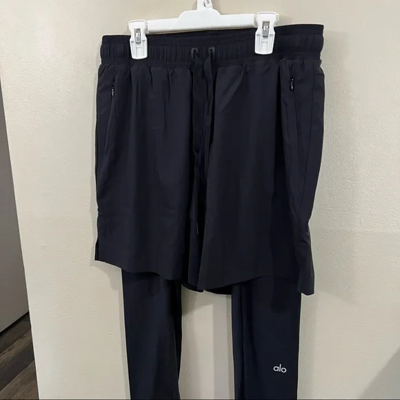 Alo yoga Stability 2-In-1 Pant black - Picture 2 of 10